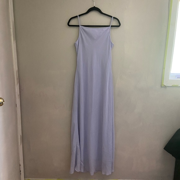 Fairweather Women’s Size 4 Gown Maxi Shift Dress Sleeveless Purple Long - Picture 6 of 8